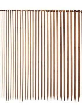 36-Pack Bamboo Knitting Needles Kit Beginner  Professional S