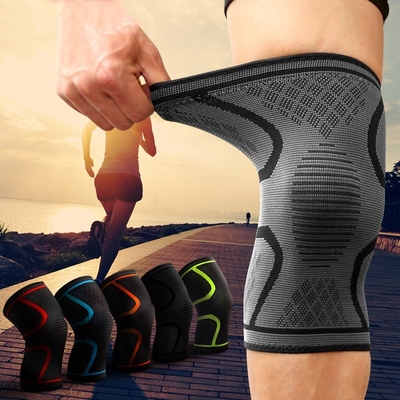 Protector Compression-Kneepads Knee-Support Cycling Running