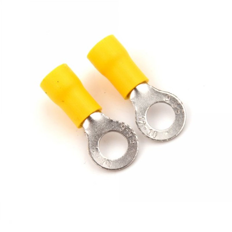 20pcs Yellow Ring Electrical Crimp Terminal insulated termin