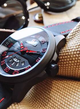 NAVIFORCE Fashion Sports Watches Men Leather Strap Waterpro