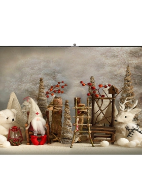 HUAYI Photography Backdrops Christmas Photo Background Chri