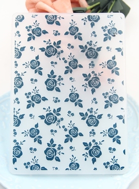 KLJUYP Flowers Plastic Embossing Folders for DIY Scrapbookin