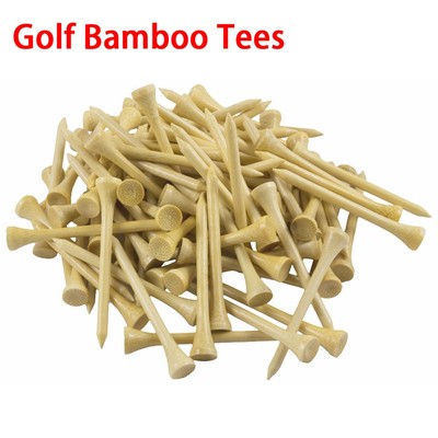 100pcs/bag GOG Approved Professional Bamboo Golf Tees 2 3/4