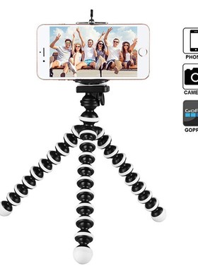 Large Octopus Flexible Tripod Stand Gorillapod for Phone Te