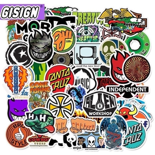 10/30/50pcs skateboard anime stickers for kids guitar cans