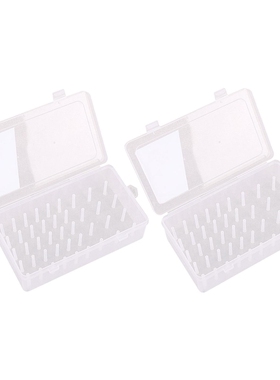 2 Pcs Sewing Thread Storage Box 42 Spool Bobbins Box Reels