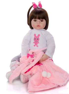 KEIMI Soft Silicone ic Baby Dolls Fashion Princess Girl Doll