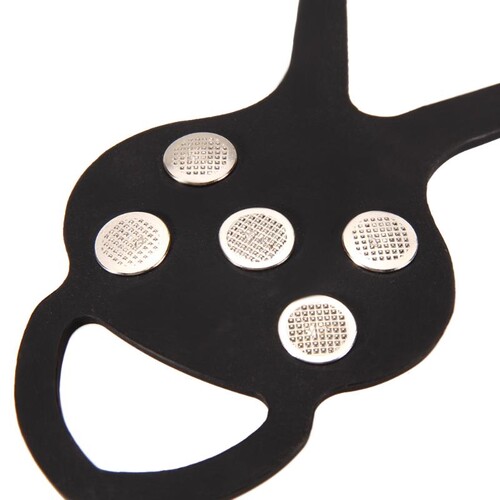 1 Pair Outdoor 5-tooth Anti-Slip Snow Ice Climbing Grip Spik