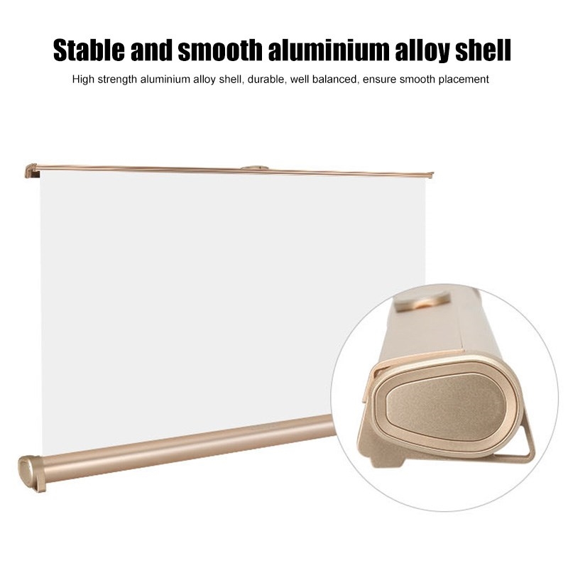 20 Inch Micro Projector Screen Foldable 169 Projection Scre