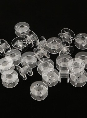 10-50Pcs Transparent Sewing Machine Spools Home Plastic Empt