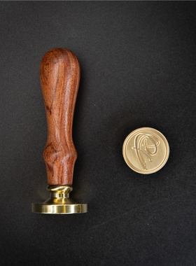 26 Letters Sealing Wax Seal stamp Classic Diy Retro Metal Ca