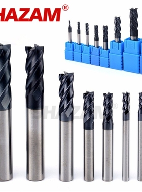 Milling Cutter Hrc50 Endmill Alloy Tungsten Steel Cnc Machin