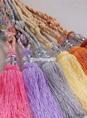 Luxury Cotton Rope Tassel Curtain Tieback Windows Tie Backs