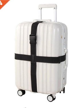 justable Suitcase Cross Straps Trolley Luggage nylon Packi