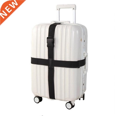 justable Suitcase Cross Straps Trolley Luggage nylon Packi