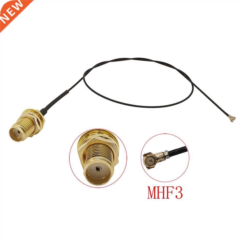 1Pcs SMA Female Bulkhead to IPX IPEX U.FL MHF3 0.81mm Cable