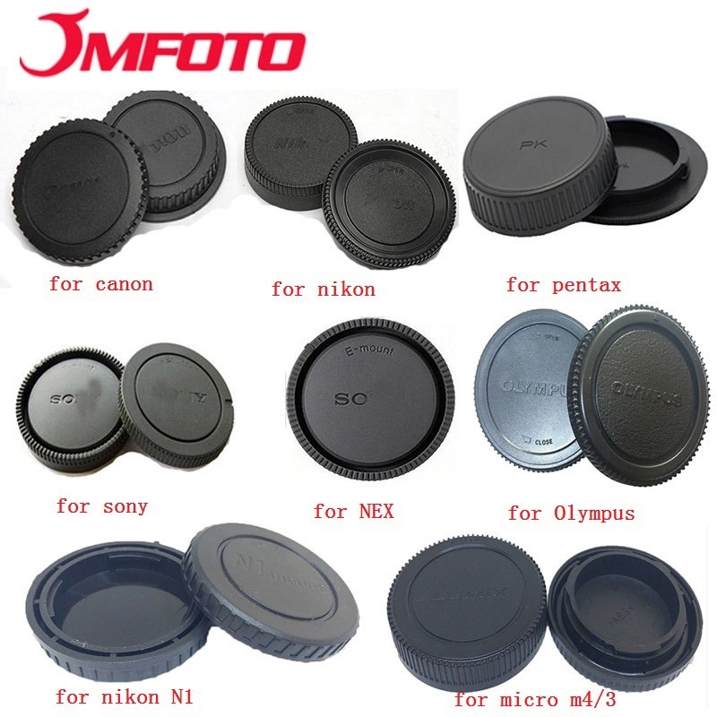JMFOTO Camera Rear Cap Lens Cap Dust proof Protect for Cano
