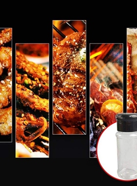 20Pcs/Set 100Ml Spice Salt Pepper Shakers Black Seasoning Ja