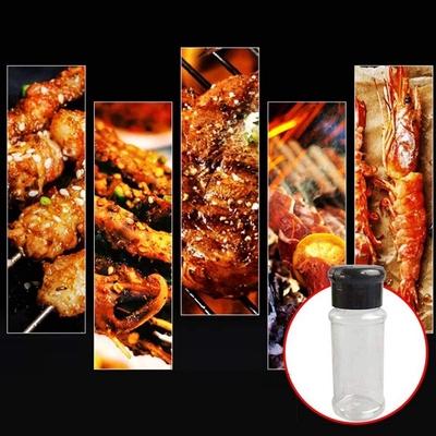 20Pcs/Set 100Ml Spice Salt Pepper Shakers Black Seasoning Ja
