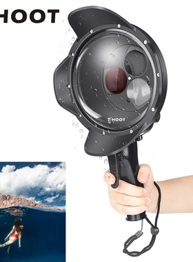 SHOOT Waterproof Dome Port Filter Switchable Dome Dive Cove