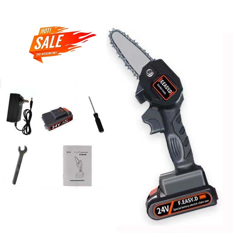 4 inch Chain Saw Blade Guide For 24V Lithium Battery Portab