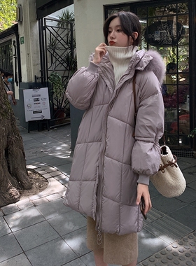 Han edition easing scene shooting down cotton-padded jacket