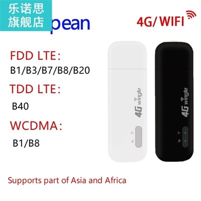 4G WiFi Router USB Modem Mobile WiFi 150M USB WiFi Dongle 适