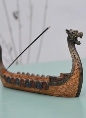 Dragon Incense Stick Holder Burner Hand Carved Carving