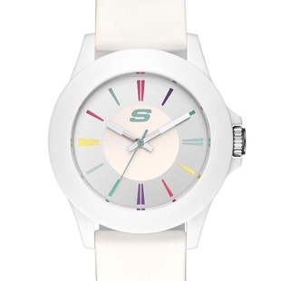 SR6080 Women Wrist watch elegant design white cord Scorpion