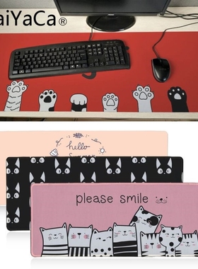 Cute baby cat paw Comfort Mouse Mat Gaming Mousepad Big Prom