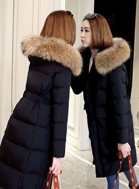 3XL Plus size Jacket Women coat Hat winter Women's down