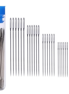 25/30Pcs Household Sewing Needlees Big Holes Threading Home
