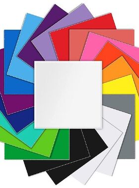 20Pcs Vinyl For Cricut And Silhouette Cameo Machines,