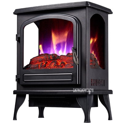 SF-1817 Independent Vertical Electric Fireplace Household Vi