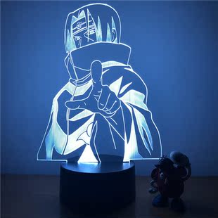 Naruto Uchiha Itachi LED Night Light Action Figure 7 Colors