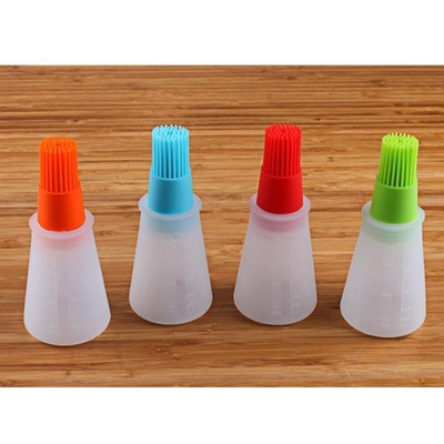Silicone Kitchen Oil Brush Cooking Baking BBQ Oil Bottle Bru