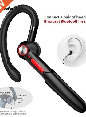kebidu New Single Business Ear-hook Bluetooth Headset 5.0