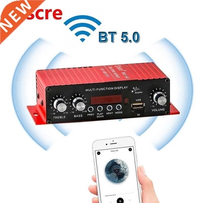 2*50W Audio Power Amplifier Stereo Equalizer HiFi Digital Mp