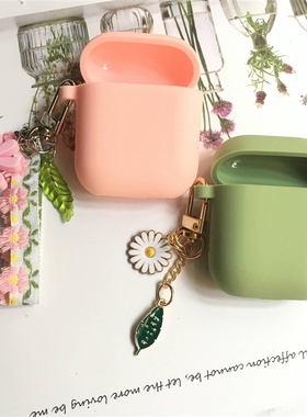 sFor Airpods Case AirPods 2 luxury Korean Lace daisy flower