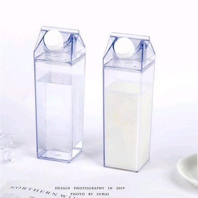 1000ml Large Capacity Transparent Plastic Water Bottle Durab