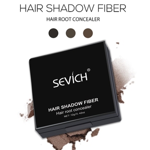 Sevich 12g Hair Line powder compact Waterproof Dark Brown Ha