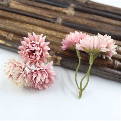 1 piece retro silk carnation cheap artificial flower suitabl