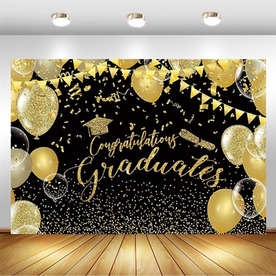 Congratulations Ggraduation Backdrop Graduation Party Photo