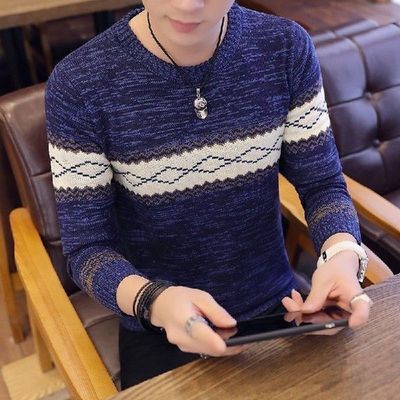 Men's Casual Sweaters and Pullovers Korean Style Kni