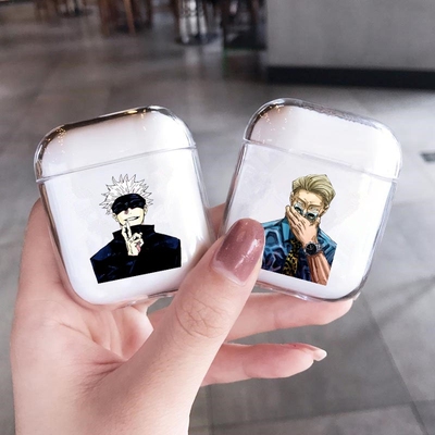 Jujutsu Kaisen Anime Soft Phone Cases For Apple Airpods 2 1