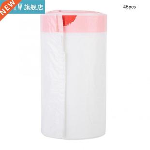 45Pcs Ultra Strong Garbage Bags Thickened Rubbish Bags With