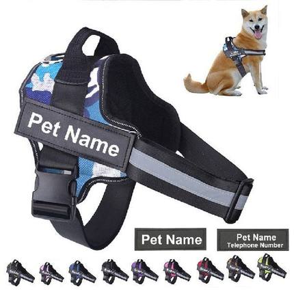 2022 Dog Harness NO PULL Reflective Breathable Adjustable
