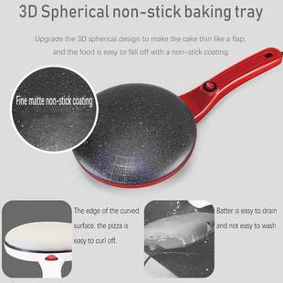 Electric Crepe Maker Machine Pancake Pan Non-Stick Griddle B