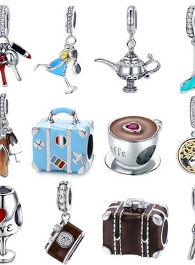 Berloque 925 Sterling Silver high heels Shoes Tree of Life t