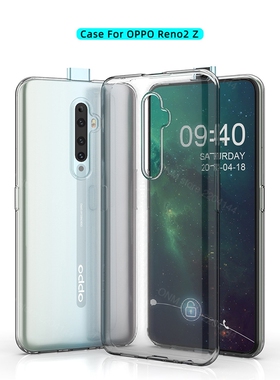 Case For Oppo Reno 2 F Z TPU Silicon Clear Fitted Bumper So